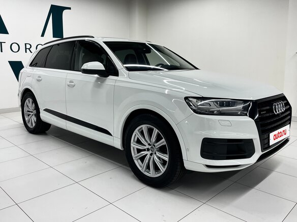 2018 Audi Q7 II (4M), белый, 4680000 рублей - вид 5