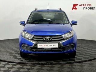 2020 Lada (ВАЗ) Granta I Рестайлинг, синий, 695000 рублей, вид 3