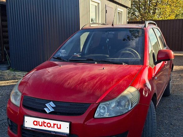 2007 Suzuki SX4 I (Classic), красный, 550000 рублей - вид 1
