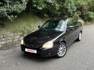 2011 Lada (ВАЗ) Priora I, чёрный, 370000 рублей, вид 1