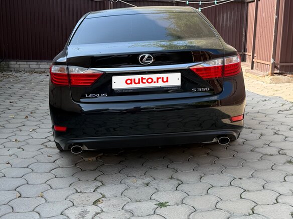2013 Lexus ES 350 VI, чёрный, 1500000 рублей - вид 1