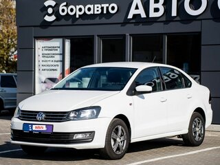 2019 Volkswagen Polo V Рестайлинг, белый, 1166000 рублей, вид 1