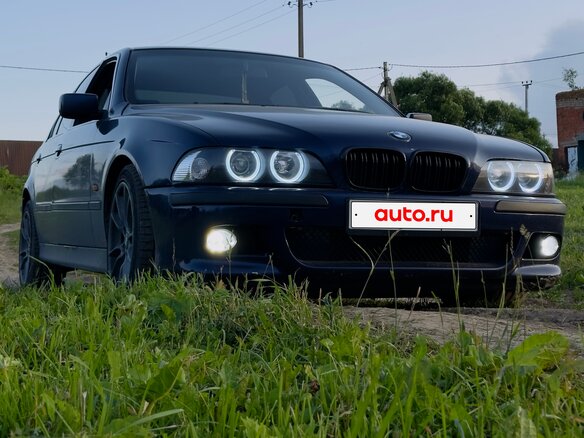 1997 BMW 5 серии 523i IV (E39), синий - вид 6