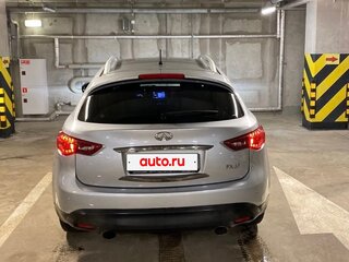 2012 Infiniti FX37 II (S51) Рестайлинг, серебристый, 1590000 рублей, вид 4