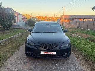 2007 Mazda 3 I (BK) Рестайлинг, чёрный, 329000 рублей, вид 1