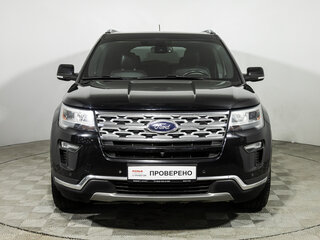2019 Ford Explorer V Рестайлинг 2, чёрный, 2599777 рублей, вид 2