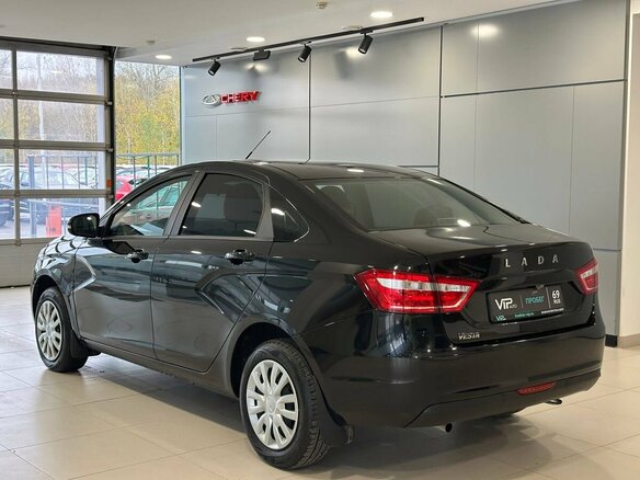 2021 Lada (ВАЗ) Vesta I, чёрный, 1047000 рублей - вид 5