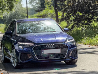 2024 Audi A3 Sportback 35 TFSI IV (8Y), синий, 2100000 рублей, вид 1