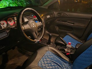 2007 Mitsubishi Lancer IX Рестайлинг, синий, 310000 рублей, вид 5