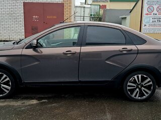 2019 Lada (ВАЗ) Vesta I, голубой, 850000 рублей, вид 4