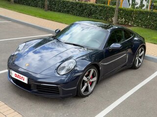 2019 Porsche 911 Carrera 4S VIII (992), синий, 13250000 рублей, вид 3