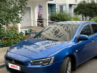 2010 Mitsubishi Lancer X, синий, 650000 рублей, вид 3