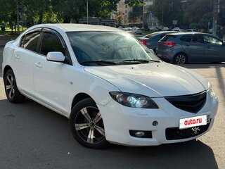2008 Mazda 3 I (BK) Рестайлинг, белый, 399999 рублей, вид 2