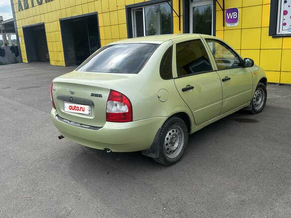 2006 Lada (ВАЗ) Kalina I, зелёный, 228000 рублей - вид 3