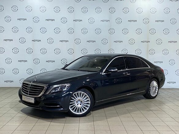 2015 Mercedes-Benz S-Класс 500 VI (W222, C217), чёрный, 3750000 рублей - вид 2