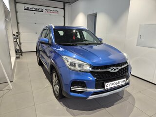 2021 Chery Tiggo 4 I Рестайлинг, синий, 799000 рублей, вид 3
