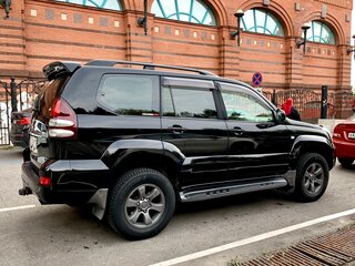 2008 Toyota Land Cruiser Prado 5-speed 120 Series Рестайлинг, чёрный, 2150000 рублей, вид 4
