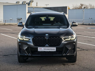 2021 BMW X4 20i II (G02) Рестайлинг, серый, 5679000 рублей, вид 4
