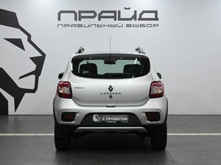 2018 Renault Sandero Stepway II Рестайлинг, серебристый, 1249900 рублей, вид 4