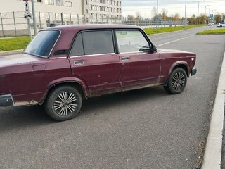 2003 Lada (ВАЗ) 2107, пурпурный, 95000 рублей, вид 5