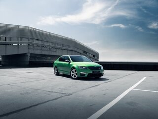 2014 Skoda Octavia RS III, зелёный, 2700000 рублей, вид 1