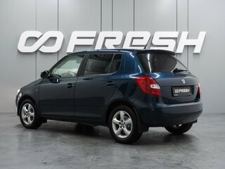 2012 Skoda Fabia II Рестайлинг, синий, 579000 рублей, вид 2