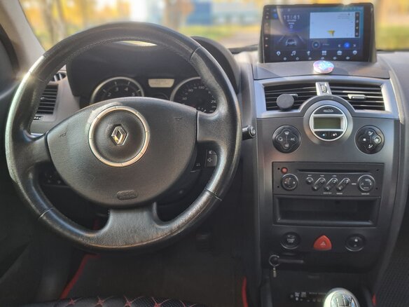 2007 Renault Megane II Рестайлинг, красный, 229000 рублей - вид 6