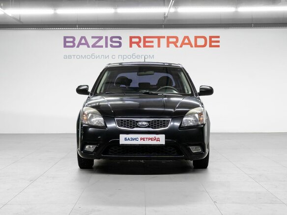 2011 Kia Rio II Рестайлинг, чёрный, 540000 рублей - вид 1