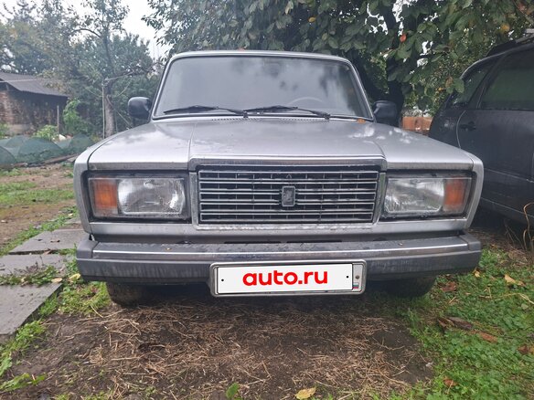 2010 Lada (ВАЗ) 2107, серый, 263000 рублей - вид 1
