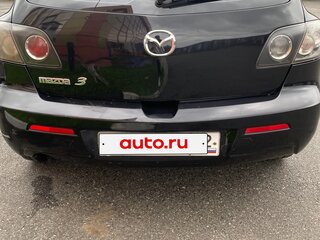 2008 Mazda 3 I (BK) Рестайлинг, чёрный, 420000 рублей, вид 3
