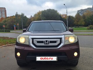 2008 Honda Pilot II, красный, 1150000 рублей, вид 3