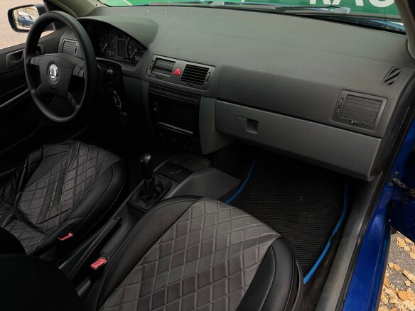 2004 Skoda Fabia I Рестайлинг, синий, 240000 рублей - вид 7