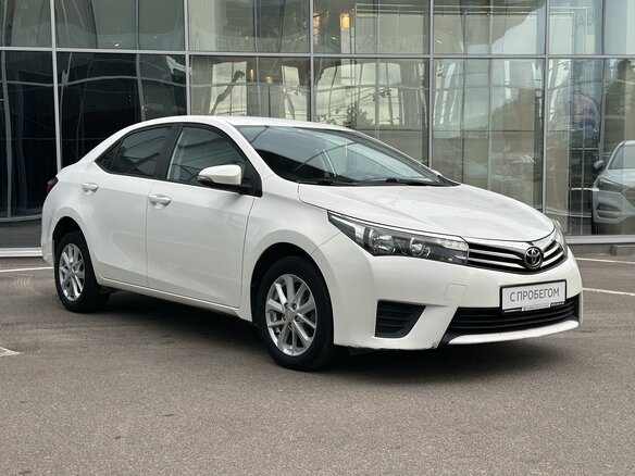 2013 Toyota Corolla XI (E160, E170, E180), белый - вид 5