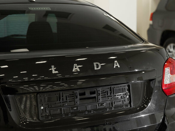 2024 Lada (ВАЗ) Granta I Рестайлинг, чёрный, 900000 рублей - вид 12