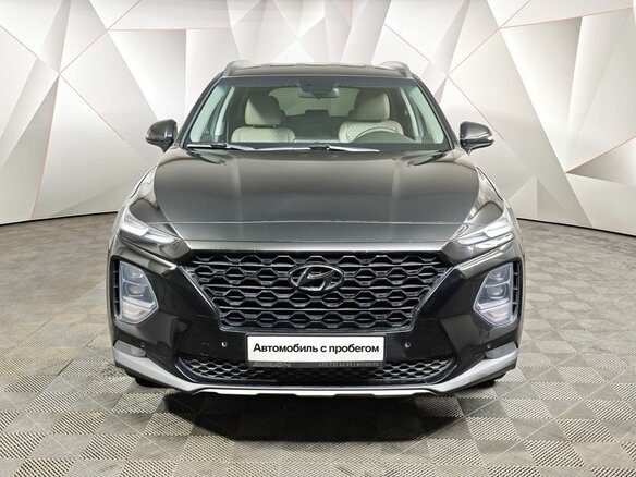 2019 Hyundai Santa Fe IV, чёрный, 3543000 рублей - вид 6