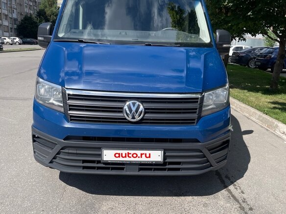 2019 Volkswagen Crafter, синий, 3800000 рублей - вид 1