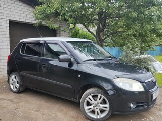 2009 Skoda Fabia II, чёрный, 570000 рублей, вид 4