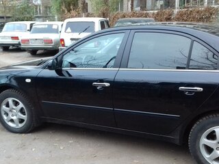2007 Hyundai Sonata V (NF), чёрный, 670000 рублей, вид 3