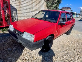 1995 Lada (ВАЗ) 21099, красный, 49999 рублей, вид 1