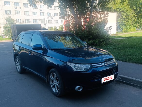 2013 Mitsubishi Outlander III, синий, 975000 рублей - вид 8