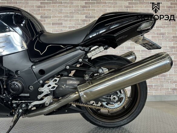 2007 Kawasaki ZZR 1400, чёрный, 635000 рублей - вид 16