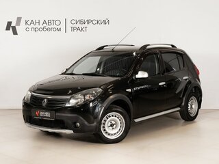 2012 Renault Sandero Stepway I, чёрный, 675000 рублей, вид 1