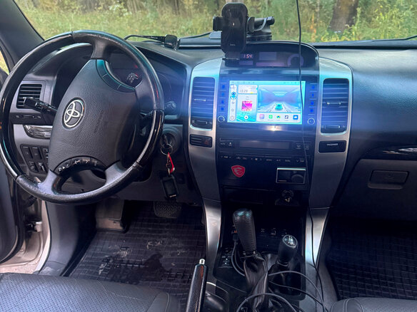 2008 Toyota Land Cruiser Prado 5-speed 120 Series Рестайлинг, бежевый, 2450000 рублей - вид 8