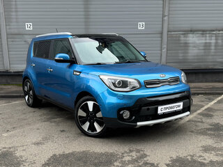 2018 Kia Soul II Рестайлинг, синий, 1399000 рублей, вид 3