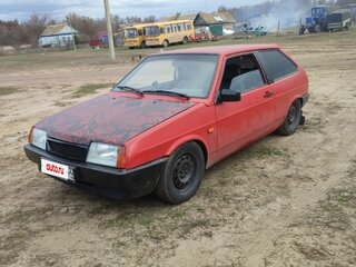 1997 Lada (ВАЗ) 2108, пурпурный, 100000 рублей, вид 1