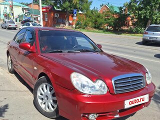 2004 Hyundai Sonata IV (EF) Рестайлинг, красный, 250000 рублей, вид 5