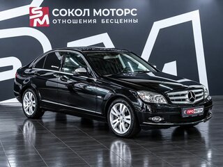 2007 Mercedes-Benz C-Класс 200 III (W204), чёрный, 1099900 рублей, вид 1