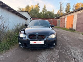 2009 BMW 5 серии 525xi V (E60/E61) Рестайлинг, синий, 1500000 рублей, вид 4