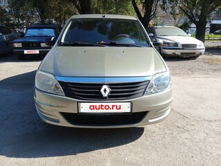 2012 Renault Logan I Рестайлинг, бежевый, 530000 рублей, вид 1