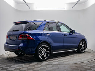 2017 Mercedes-Benz GLE 400 9G-Tronic I (W166), синий, 3700000 рублей, вид 5